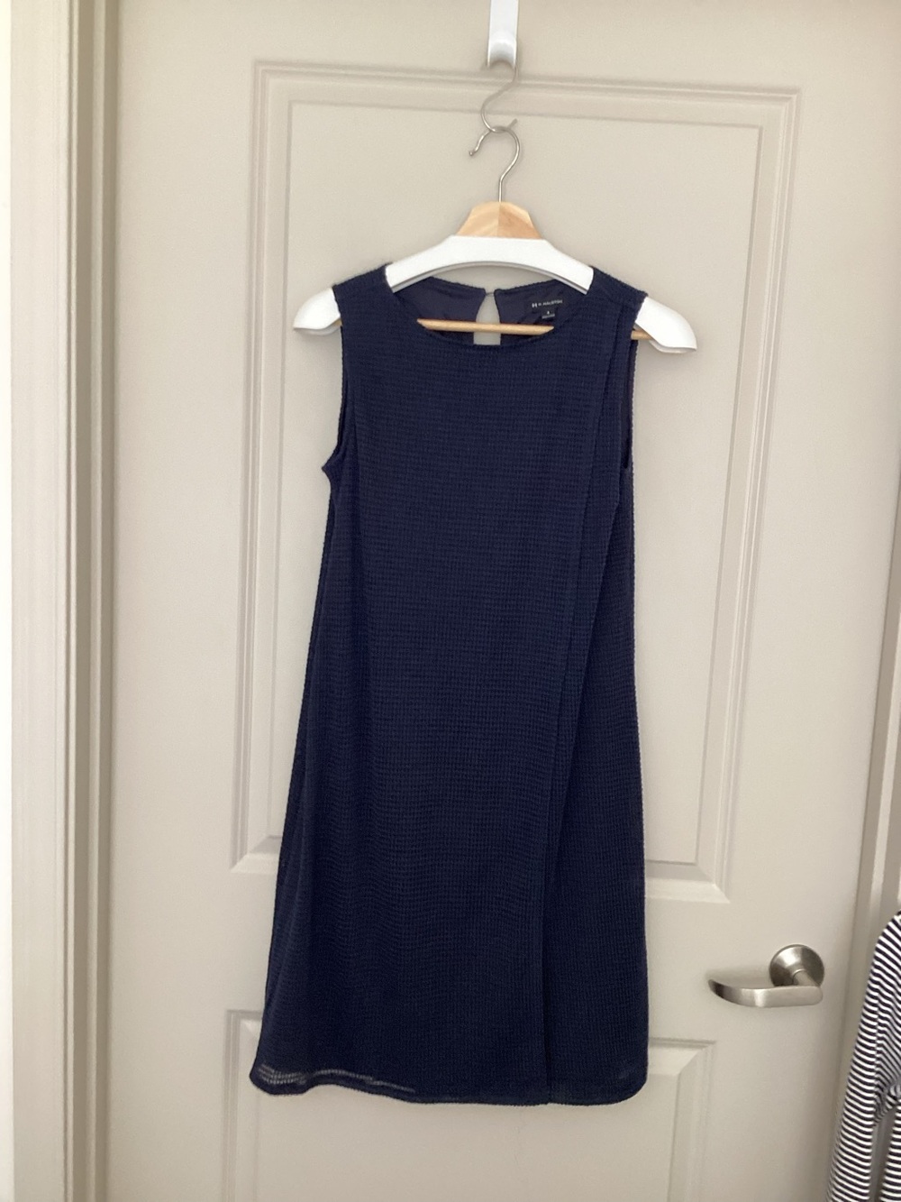 Halston Dark Blue Dress